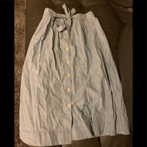 Denim Madewell Skirt